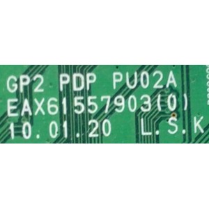 MAIN PARA TV LG / NUMERO DE PARTE 60870107 / EX61557903 / EBU0103308 / MODELO 60PK750-UA.AUSLLJR